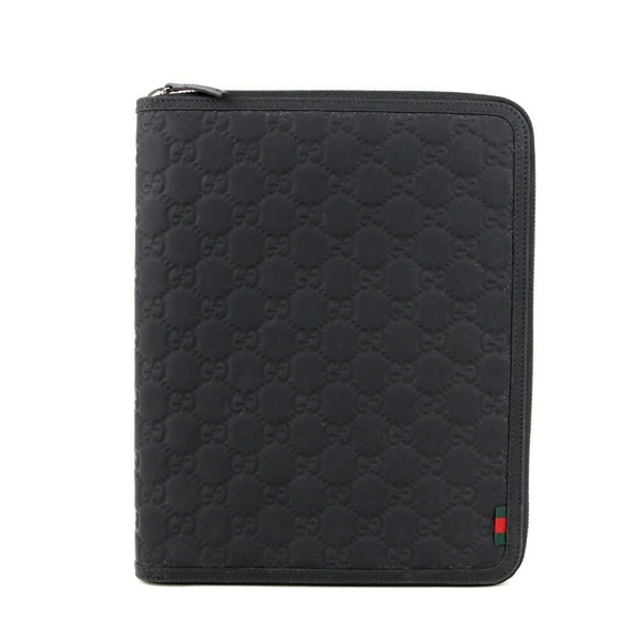 Rubberized Leather Guccissima Zip Around Ipad Case - Picture 1 of 8